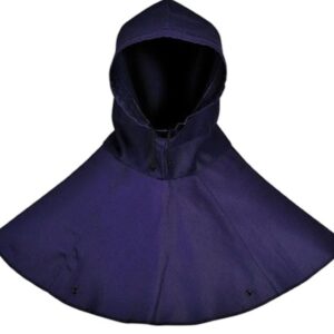 Gorro tipo monja en drill industrial 100% algodón con cubrecuello