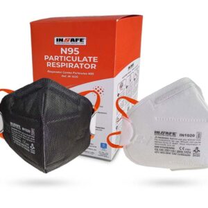 Mascarilla Respiratoria N95 de 5 capas con filtro antibacterial 99.9%